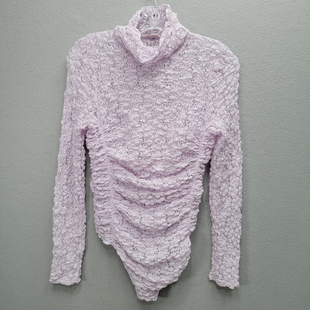 FREE PEOPLE DAY AND NIGHT TEXTURED BODYSUIT, SIZE XS - Picture 2 of 8
